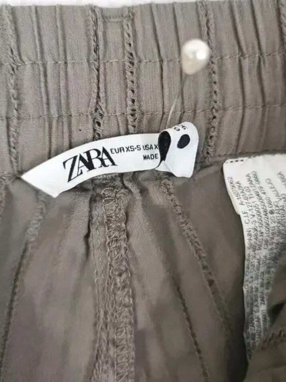 Zara ~Woman Size XS~ Gray Pants - Picture 4 of 9
